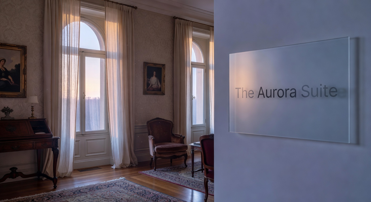 Classic elegant room with soft morning light